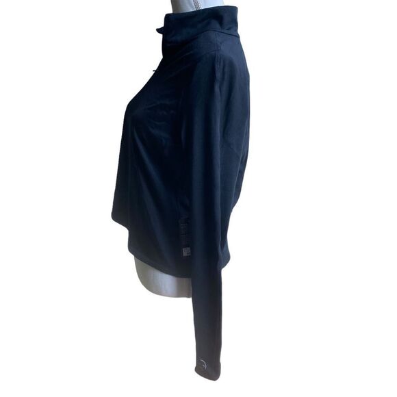Allbirds Quarter Zip Mid Layer Long Sleeve Top Black Size Small NWT - Picture 2 of 7